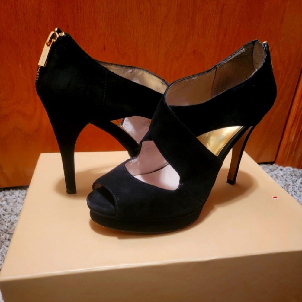MK Elena Cross Strap Heels